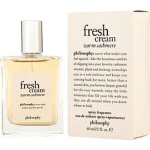 Philosophy Fresh Cream Warm Cashmere Eau De Toilette 2oz
